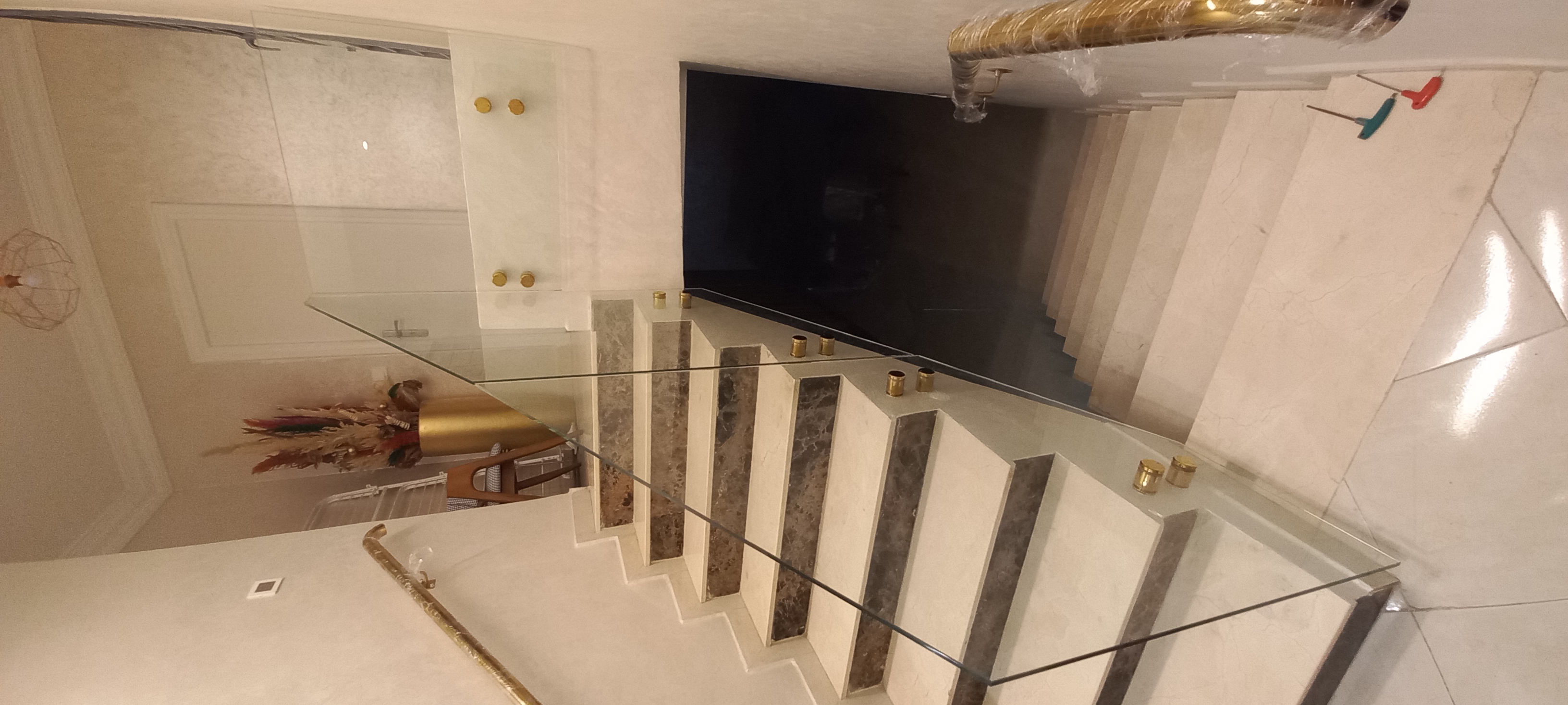 Garde corps poton d'or